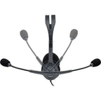 Logitech H110 Stereo Headset With 3.5mm Dual Plug Connection