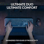 Logitech MX KEYS S COMBO Performance Combo | MX Master 3S, MX Keys S, MX Palm Rest | 920-011616 | 920-011605