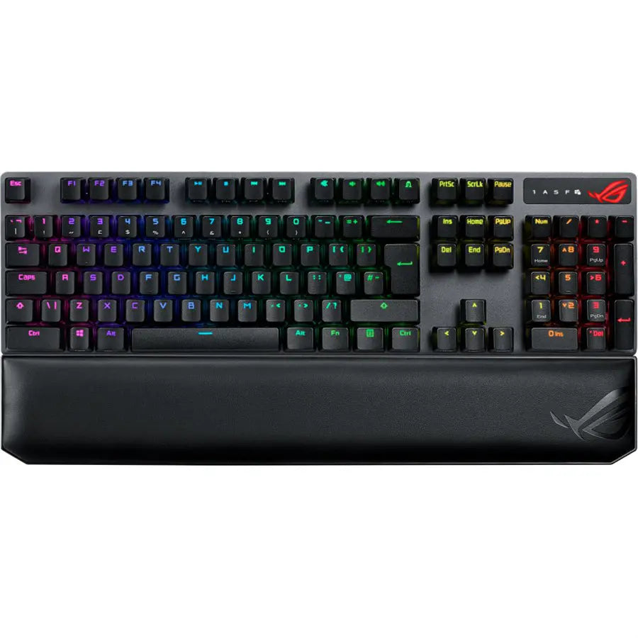 Asus ROG Strix Scope NX Wireless Deluxe RGB Gaming Mechanical Keyboard - XA09 - 90MP02I6-BKUA00 - ROG NX Red Switches