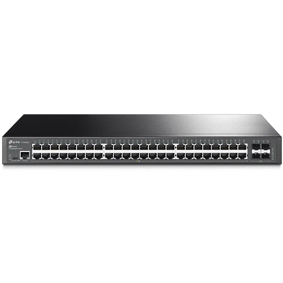 TP-Link TL-SG3452 JetStream 48-Port Gigabit L2 Managed Switch with 4 SFP Slots