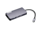 Lenovo 150 USB-C Travel Dock, USB-C DP Alt-Mode, Up To 100W Charging, HDMI And VGA, 3 x USB-A, SD And TF Card Readers, RJ45 Gigabit Ethernet