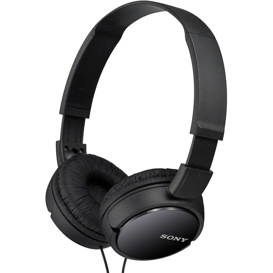 Sony MDR ZX110AP Wired On Ear Headphones Black
