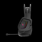 Bloody MR575 RGB Gaming Wireless Headset, 2.4GHz Wireless and Bluetooth V5.2 and 3.5mm Wired Audio, 7.1 Virtual Surround Sound, 50mm M.O.C.I. Hybrid Diaphragm