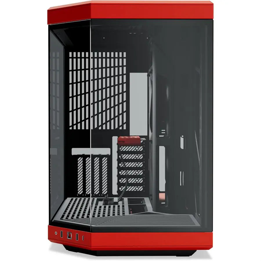 HYTE Y70 Modern Aesthetic Case - Black Cherry