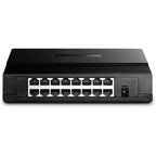 TP-LINK TL-SF1016D Unmanaged 10/100Mbps 16-Port Desktop Switch - Ver 7.0