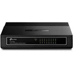 TP-LINK TL-SF1016D Unmanaged 10/100Mbps 16-Port Desktop Switch - Ver 7.0
