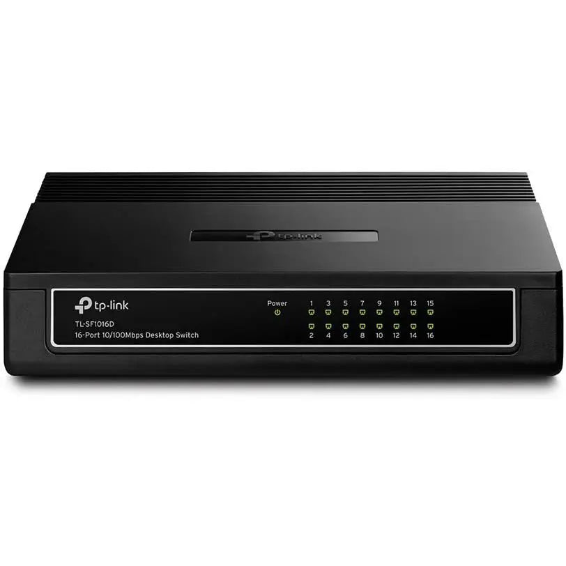 TP-LINK TL-SF1016D Unmanaged 10/100Mbps 16-Port Desktop Switch - Ver 7.0