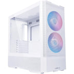 LIAN LI LANCOOL 207 Compact ATX RGB Gaming Computer Case White | LAN207RW | Tempered Glass Side Panel