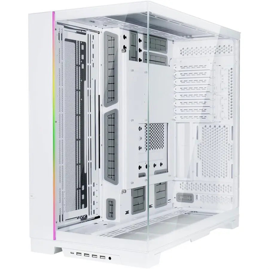 Lian Li O11 DYNAMIC EVO XL Case | O11DEXL-W White | Full Tower E-ATX Dual Chamber Case