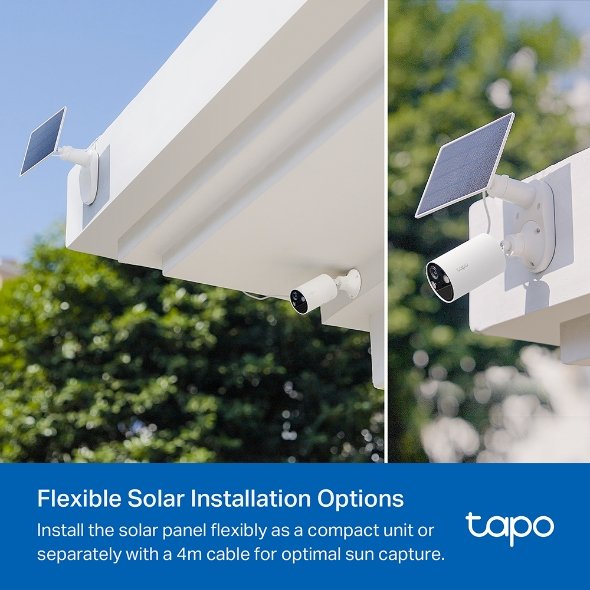 TP-Link Wi-Fi Camera Tapo C410 KIT Solar-Powered Security Camera Kit (1-Pack)