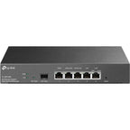 TP-Link TL-ER7206 SafeStream Gigabit Multi-WAN VPN Router, 1 SFP, 5 RJ45, Up To 4 WAN Ports, Wired