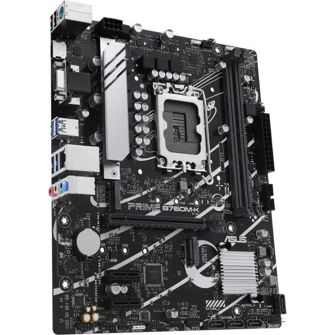 ASUS Prime B760M-K Intel® B760 LGA 1700 mATX Motherboard DDR5 - Aura Sync - Ready for Advanced AI PC