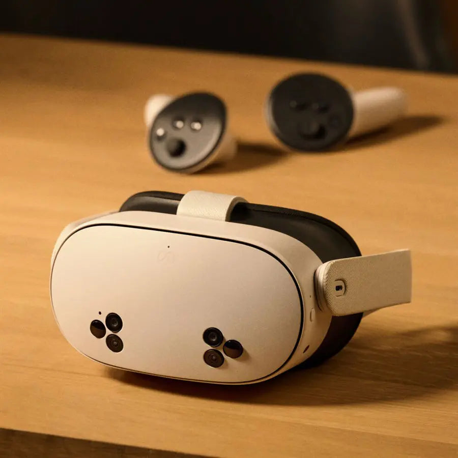 Meta Quest 3S Advanced All-in-One VR Headset 128GB | Stunning Mixed Reality | Virtual Reality | Dual RGB Cameras | XR2 Gen 2 Snapdragon