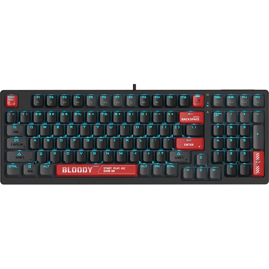 Bloody AT98 Alpha Optical Switch Keyboard | Bloody Red