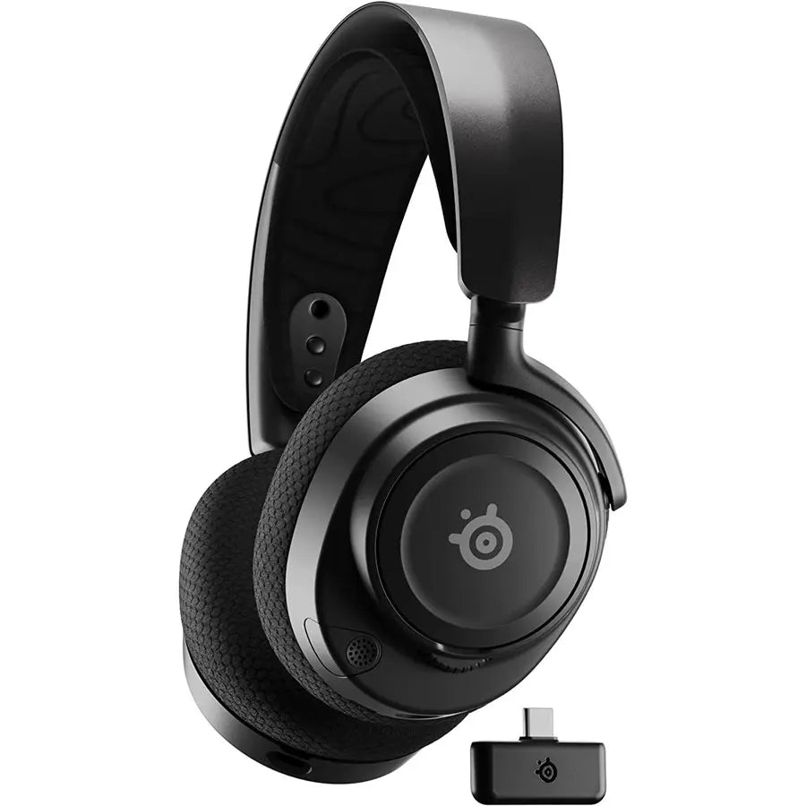 SteelSeries Arctis Nova 7 Wireless Multi-Platform Gaming Headset - PC - Playstation - Switch - Mobile - 61553 | Black