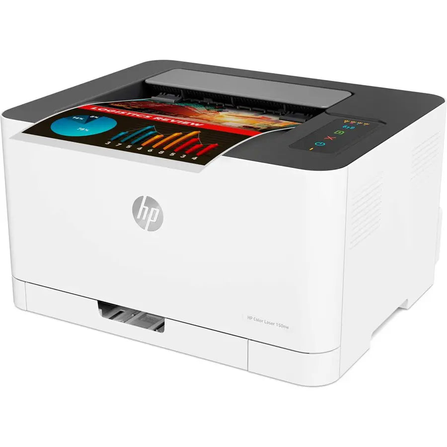 HP Color Laser 150NW Printer, Color Laser, 19 ppm Black / 4 ppm Color, 150-Sheet Input, 50-Sheet Output, USB/Ethernet/Wi-Fi (Official Warranty)