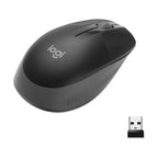 Logitech M190 Full-Size Wireless Mouse - Mid Grey - 910-005913