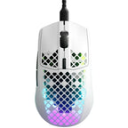 SteelSeries Aerox 3 2022 Edition Ultra Lightweight Wired Gaming Mouse - Snow - 62603
