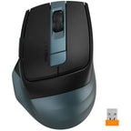 A4Tech FB35CS Dual Mode Rechargeable Silent Click Wireless Mouse | Midnight Green