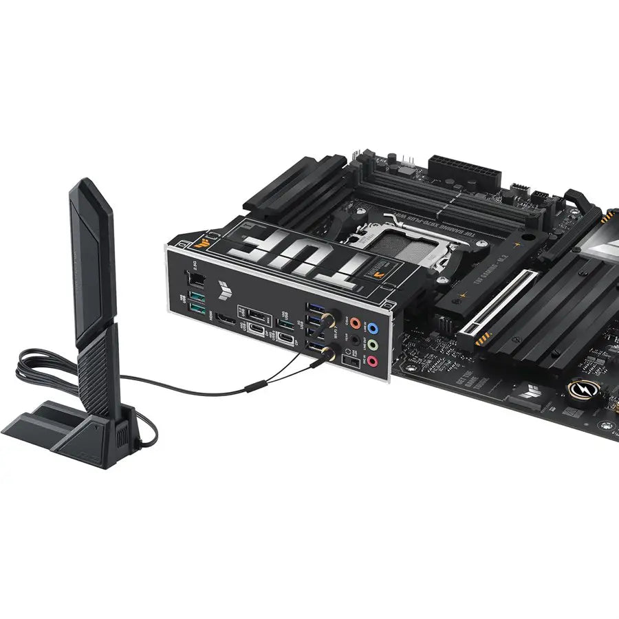 ASUS TUF Gaming X870-PLUS WiFi AMD AM5 X870 ATX Motherboard | DDR5, PCIe 5.0 Ready, Four M.2 Slots, Wi-Fi 7, 2.5Gb LAN, HDMI, USB4® 40Gbps, SATA 6 Gbps, USB 20Gbps Type-C