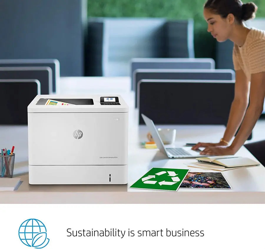 HP Color LaserJet Enterprise M554dn Printer - Auto Duplex