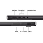 Apple MacBook Pro 14' - Apple M4 Pro 14-Core 24GB 1TB 20-Core GPU - MX2J3 Space Black