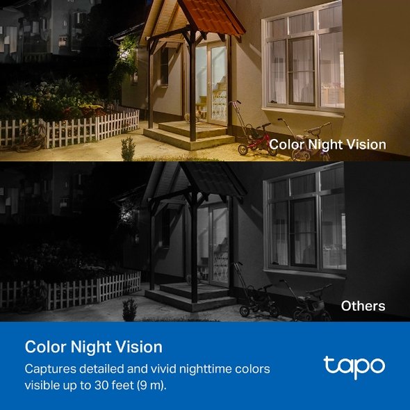TP-Link Wi-Fi Camera Tapo C410 KIT Solar-Powered Security Camera Kit (3 - Pack)