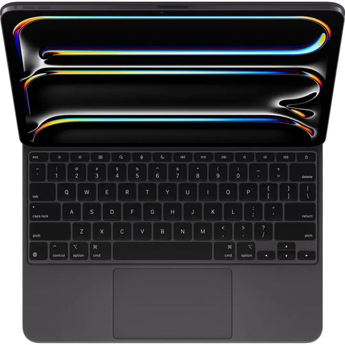 Apple Magic Keyboard for 13" iPad Pro, Multi-Gesture Touchpad, Glass Touchpad with Haptic Feedback, Backlit Keys, 14-Key Function Row, USB-C Pass-Through Charging, Black, MWR53