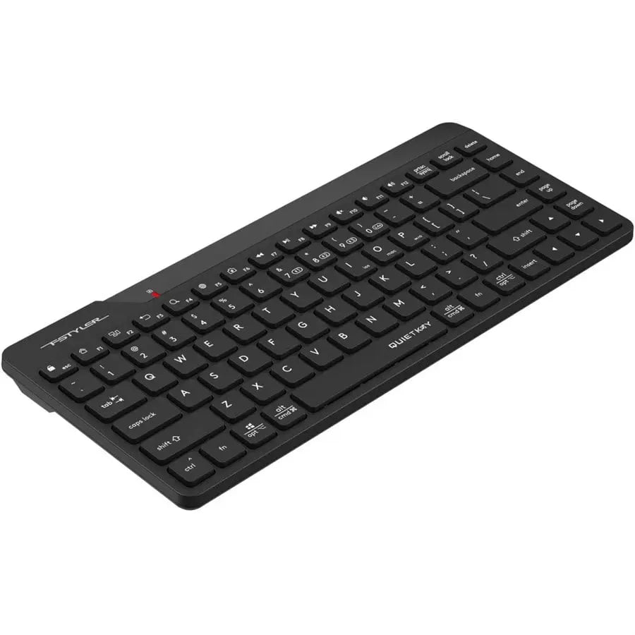 A4Tech FBK22 AS Keyboard, Bluetooth And 2.4G, Up To 4 Devices, Quiet Key, System Swap, Black