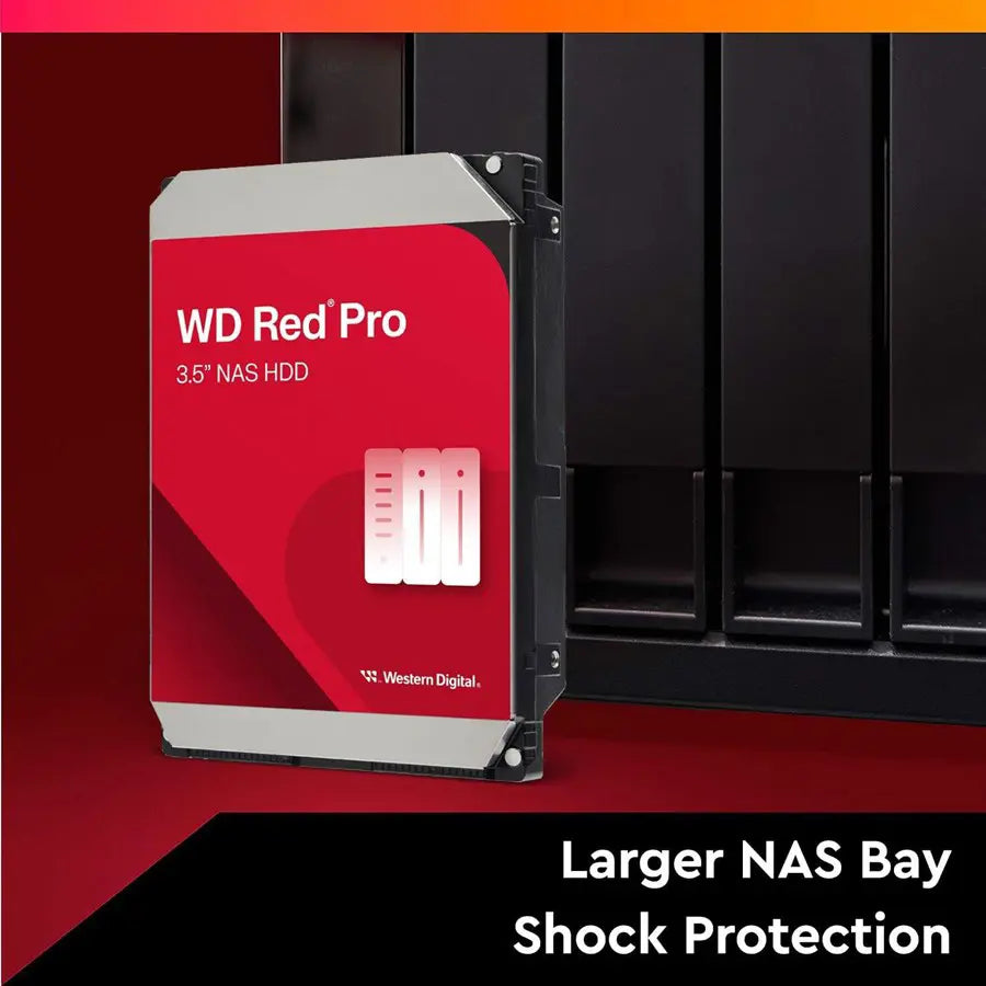 WD Red Pro NAS Hard Drive - 16TB