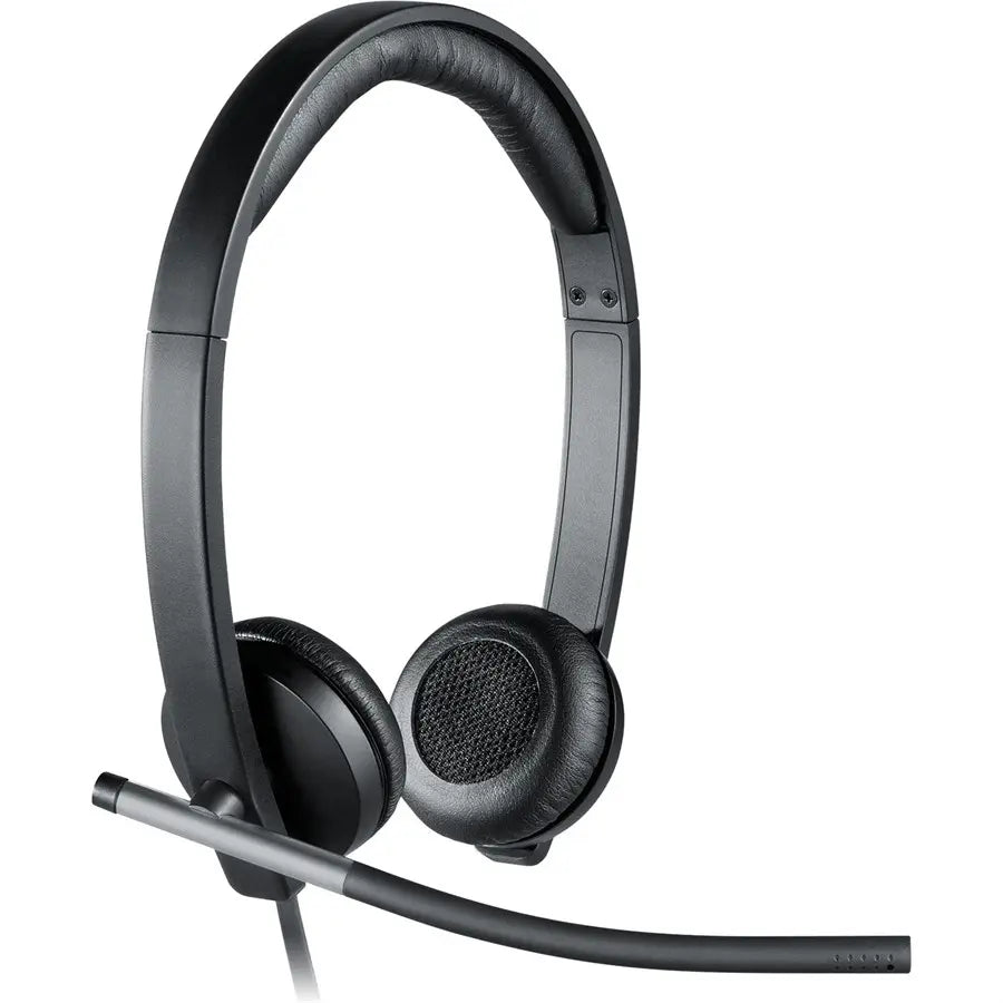 Logitech H650E USB Stereo Headset - Enterprise-Grade Audio Quality - Designed and Certified for Business