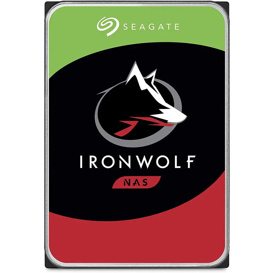 Seagate IronWolf 12TB NAS Internal Hard Drive 7200RPM RAID Home Servers (ST12000VN0008)