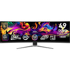 MSI MPG 491CQPX QD-OLED 49-inch QD-OLED 5120 x 1440 (DQHD) Computer Monitor