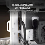 Corsair 6500X Mid-Tower Dual Chamber PC Case - Black