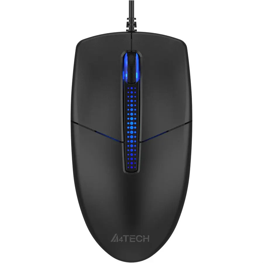 A4Tech N-530S Illuminate Mouse 1200dpi Black