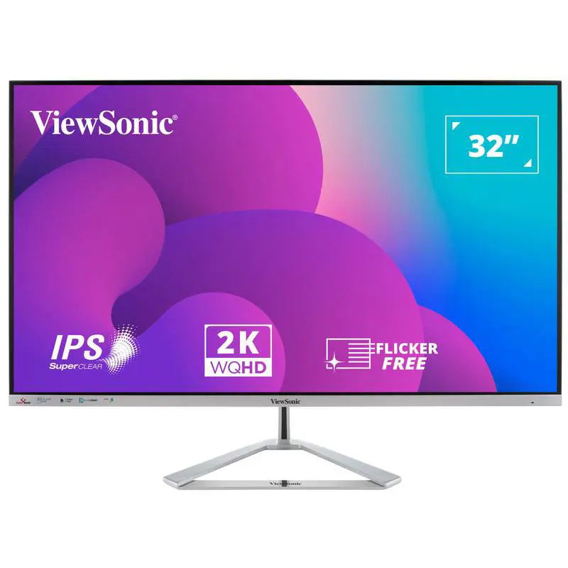 ViewSonic VX3276-2K-MHD-2 32' IPS QHD Entertainment Monitor HDR10