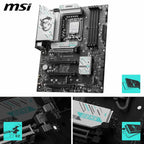 MSI B860 GAMING PLUS WIFI Motherboard LGA1851, DDR5 8800MT/s, Thunderbolt 4, 5G LAN, Wi-Fi 7