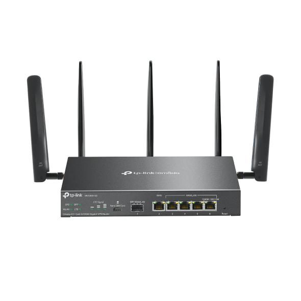 ER706W-4G Omada 4G+ Cat6 AX3000 Gigabit VPN Router