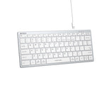 A4TECH FBX51C Keyboard White color_white