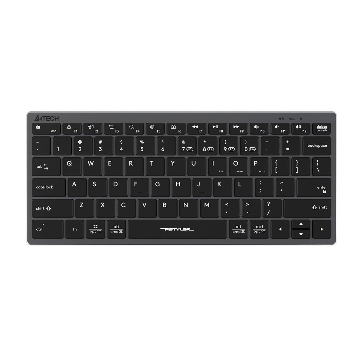 A4TECH FBX51C Keyboard Black color_black