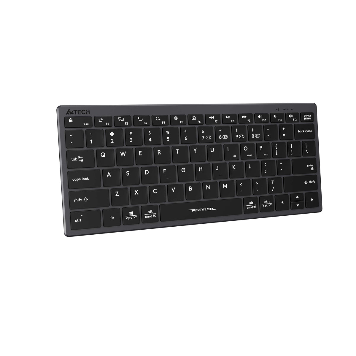 A4TECH FBX51C Keyboard Black color_black