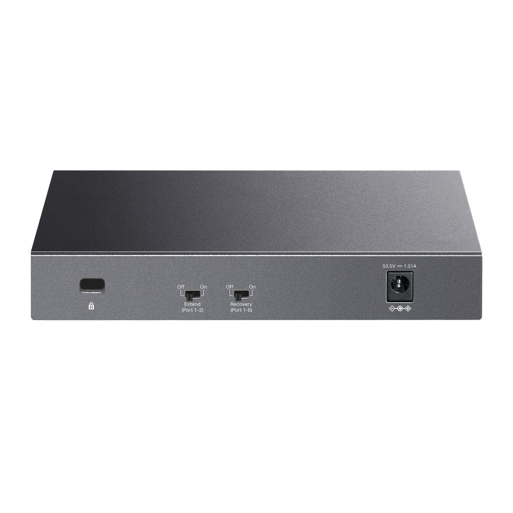LS108GP 8-Port Gigabit Desktop Switch with 8-Port PoE+