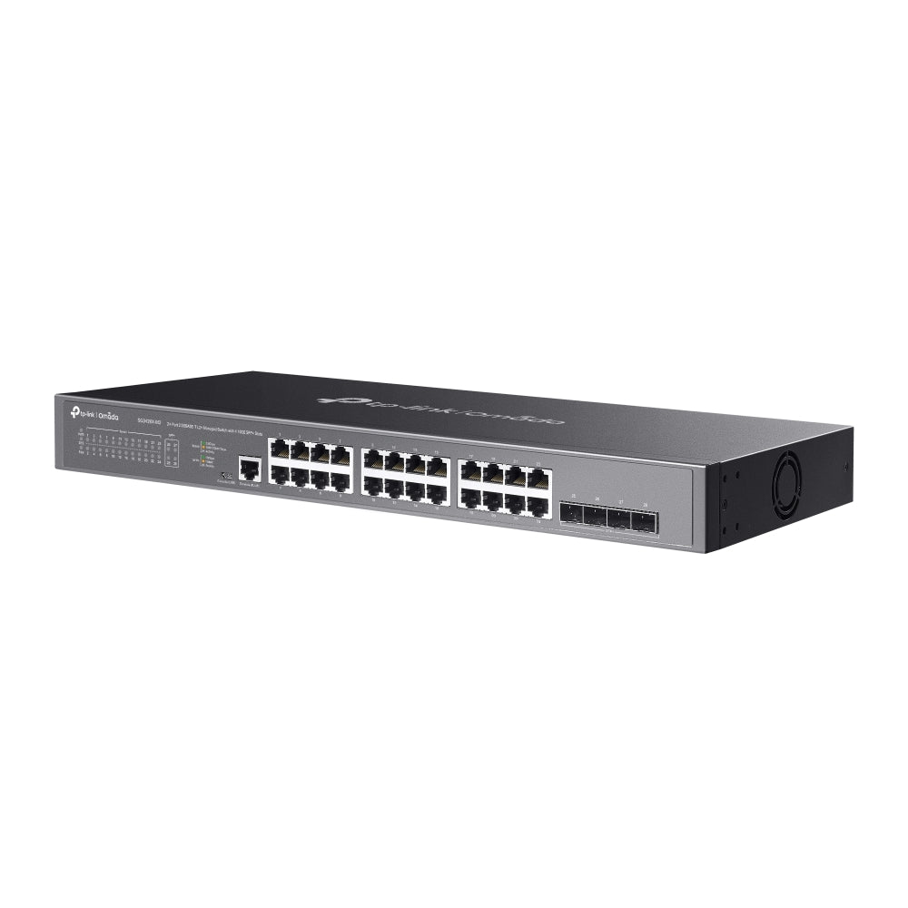 SG3428X-M2 JetStream 24-Port 2.5GBASE-T L2+ Managed Switch with 4 10GE SFP+ Slots