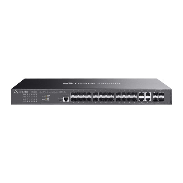 SG3428XF Omada 24-Port SFP L2+ Managed Switch with 4 10GE SFP+ Slots