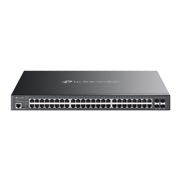 SG3452XMPP Omada 48-Port Gigabit and 4-Port 10GE SFP+ L2+ Managed Switch with 40-Port PoE+ & 8-Port PoE++