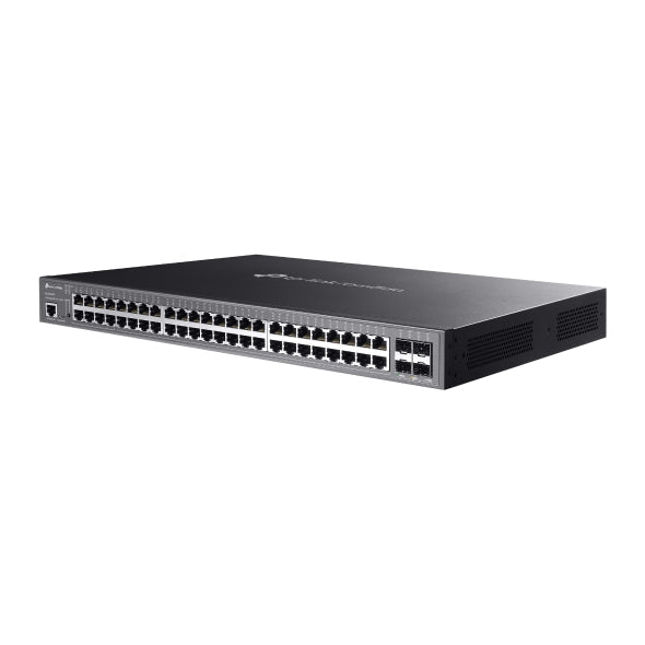 SG3452XMPP Omada 48-Port Gigabit and 4-Port 10GE SFP+ L2+ Managed Switch with 40-Port PoE+ & 8-Port PoE++