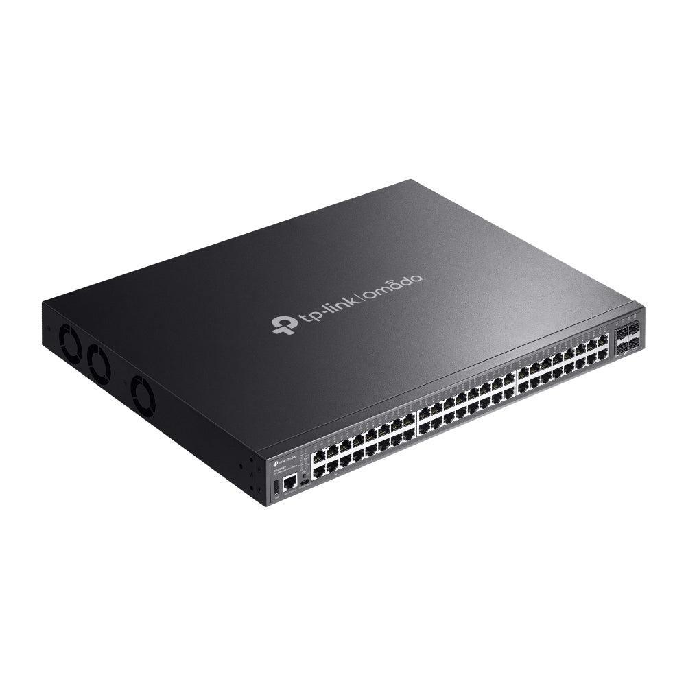 SG5452XMPP Omada 48-Port Gigabit Stackable Lite L3 Managed PoE++ Switch with 4× 10G Slots