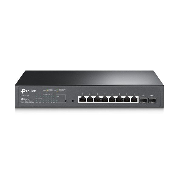 TP-Link Network PoE JetStream Gigabit Smart Switch TL-SG2210MP 10-Port 10/100/1000Mbps + 8-Port PoE