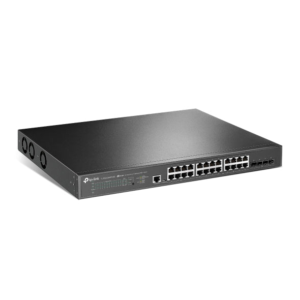 SG3428XPP-M2 JetStream 24-Port 2.5GBASE-T and 4-Port 10GE SFP+ L2+ Managed Switch with 16-Port PoE+ & 8-Port PoE++