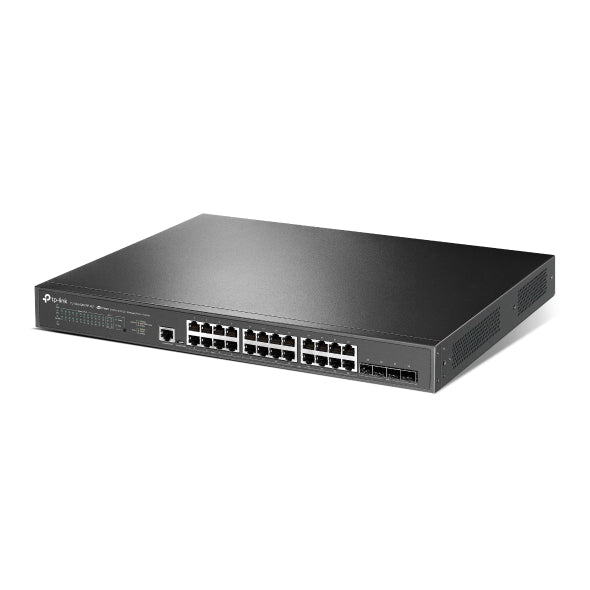 SG3428XPP-M2 JetStream 24-Port 2.5GBASE-T and 4-Port 10GE SFP+ L2+ Managed Switch with 16-Port PoE+ & 8-Port PoE++